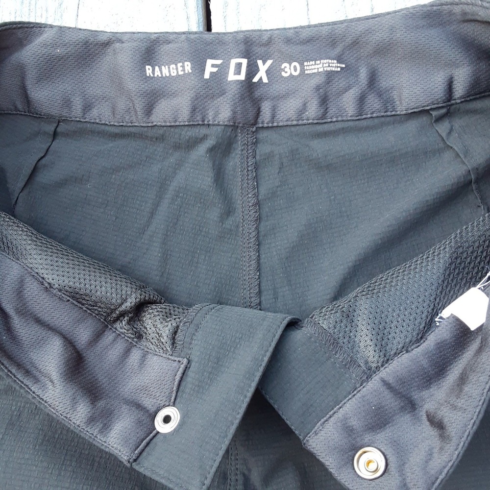 Fox Racing Ranger Mens Black Mountain Bike Shorts MTB Size 30 Style 25131 - Picture 5 of 9